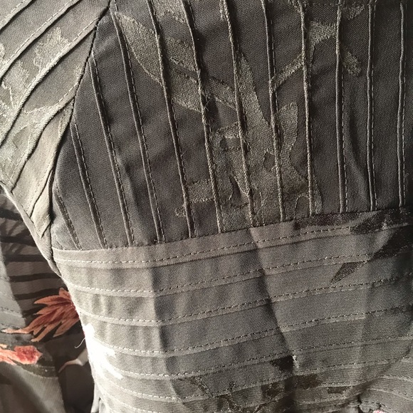 Anthropologie One Fine Day Sheer Floral Top - Picture 3 of 11